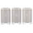 Lovello Iced Latte Storage Set with Tea, Coffee & Sugar Canisters, Utensil Store and Bread Bin