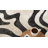 Abani Rugs TER200A Beige Black Swirl Modern Area Rug-800527702