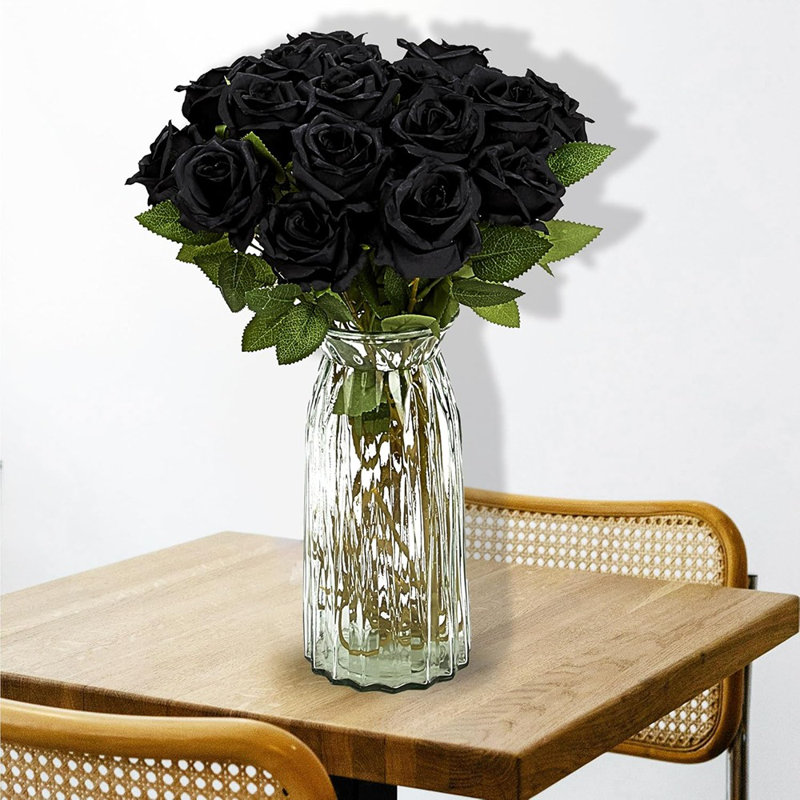 100 pièces de roses artificielles en soie artificielle