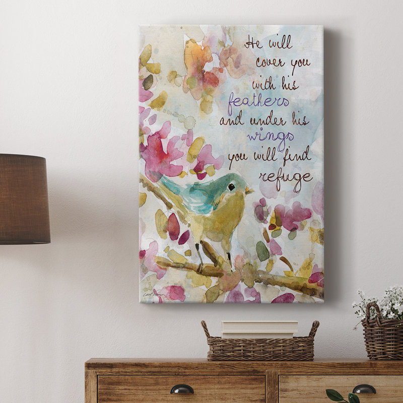 Ailes et refuge - galerie Cavas sur mesure, H 18 po x l 12 po