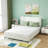 Mattress,10 Inch Memory Foam Mattress In A Box For Kids With Breathable Rayon From Bamboo Cover,Medium Firm Green Tea Gel Mattress For Bunk Bed, Trundle Bed-1600614918