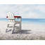 Napperon blanc pour chaise de plage | Décoration de chambre contemporaine