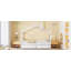 Lit simple en bois avec tiroirs-1164297266