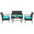 Black Frame/Turquoise Cushion selected