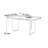 Modern minimalist rectangular dining table-1679767549