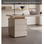 Creamy Modern Desk with Three Drawers-1945578619