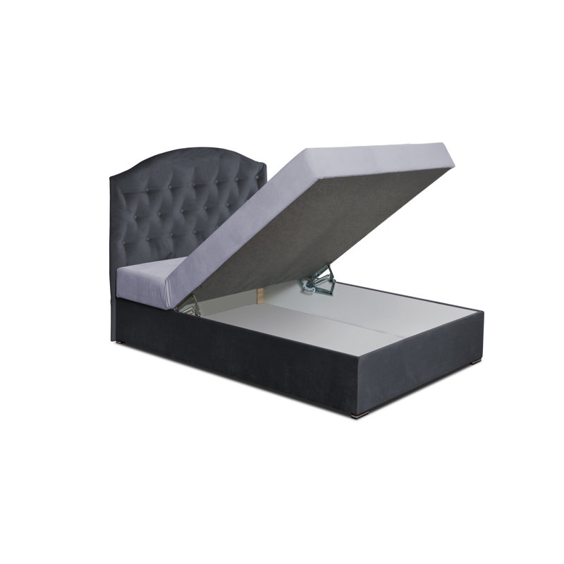Upholstered Platform Storage Bed