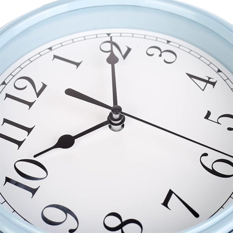 Horloge murale silencieuse 9 po