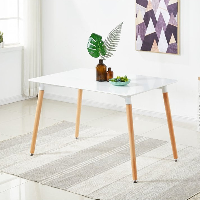Boswell Dining Table, White