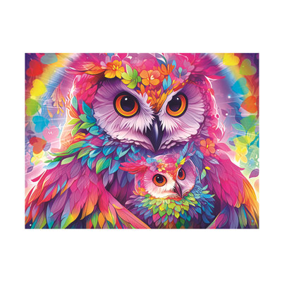 Art sur toile, Michael David Ward Owl Love You Forever