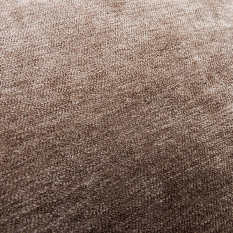 Truffle Brown 20" Square Chenille Accent Pillow