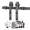 Steel Single Door Barn Door Hardware Kit Standard Single