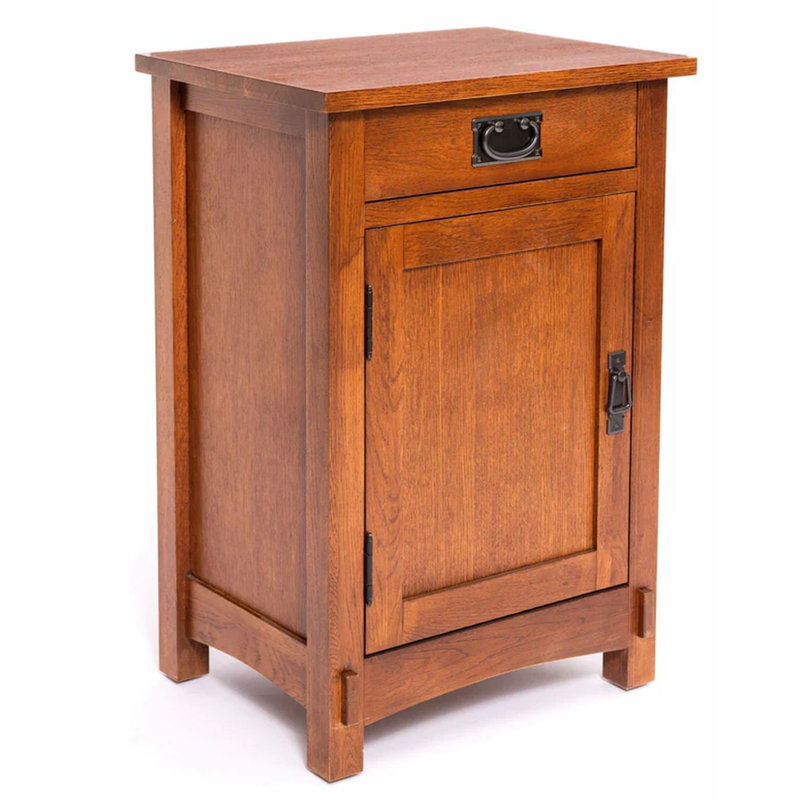 Vassily 15'' W Solid Wood Nightstand