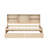 Twin Daybed With Sideboard, 2 Drawers, Charging, Natural Hue Side Built-In , Color Finish-182103601