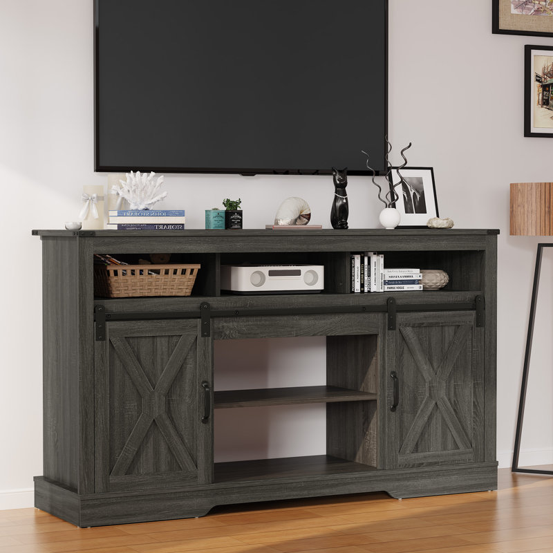 Milaun TV Stand for TVs up to 70", Grey