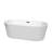 Carissa 67'' x 32'' Soaking Acrylic Bathtub-50480675