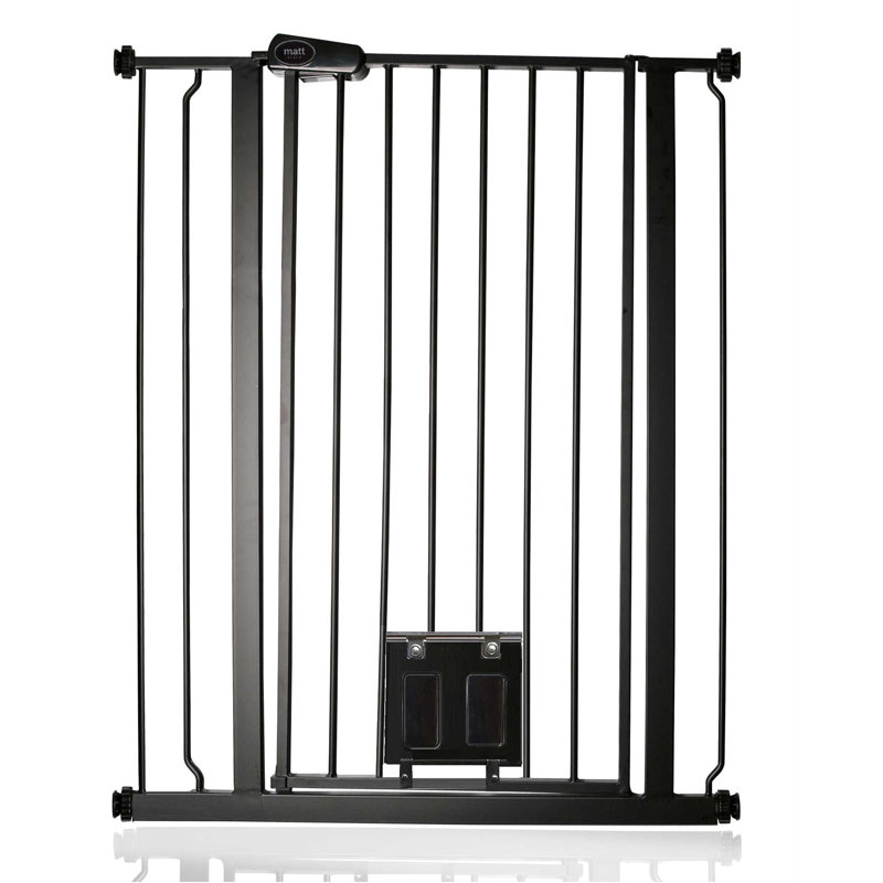 Benjemin Metal Pressure Mounted Pet Gate, 81.4 - 89cm