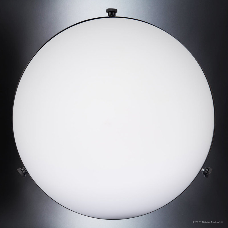 Luminaire suspendu sphère 2 lumières Valia, Noir mat