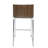 Elston Upholstered Counter Stool with Metal Frame-726716016