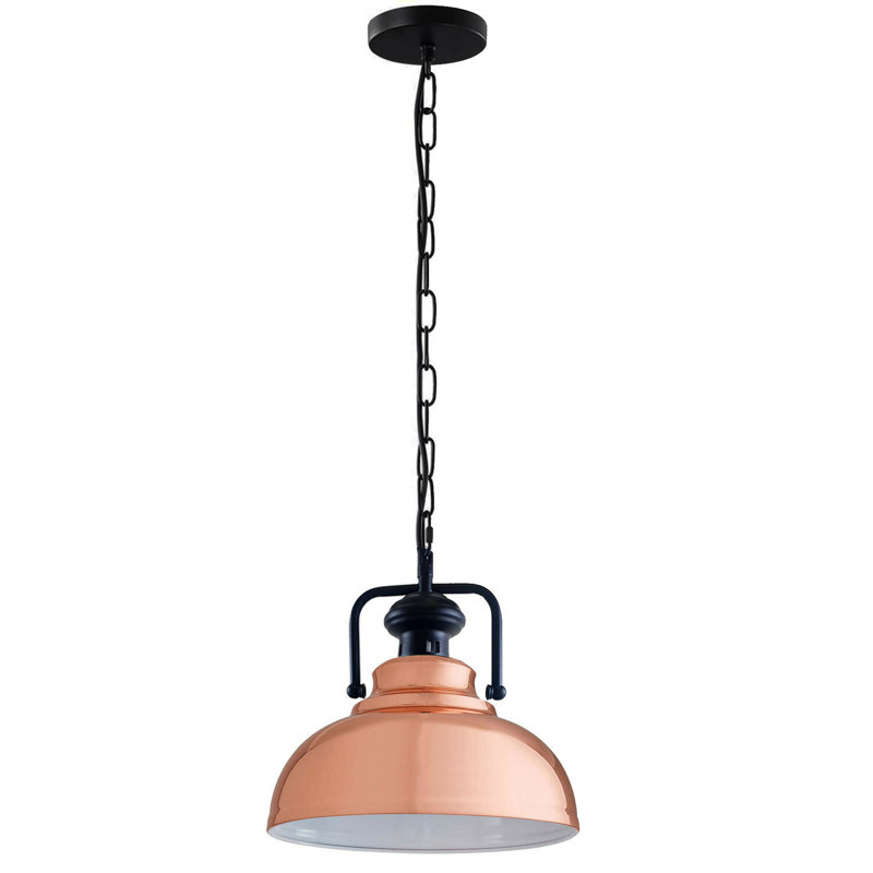 Barringer 1 - Light Pendant, Rose Gold