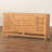 Wroblewski Bali & Pari Vivan Bohemian Honey Rattan And Mahogany Wood 3-Drawer Storage Cabinet