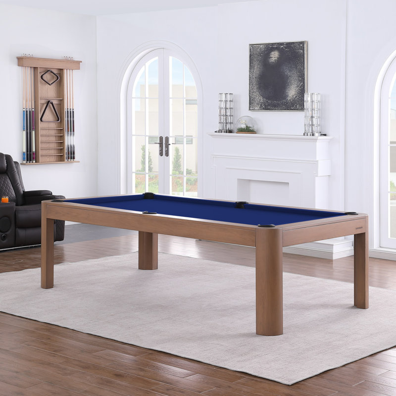 Table de billard Cadora Duo Slate, Bleu royal, 8 pi, Non