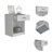 Pictor Bedroom Nightstand, with One Drawer, Lower Shelf-1748237322