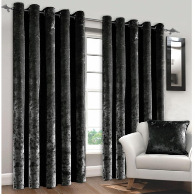 Shapiro Velvet Room Darkening Curtain Pair