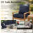 22"W X 24"D Outdoor Deep Seat Cushion Set Outdoor Seat/Back Cushion-982000937