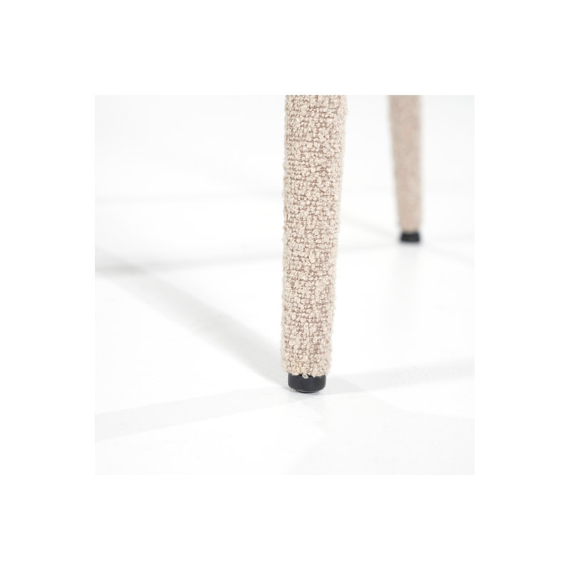 Dining Chair Upholstered Arm Chair, Taupe