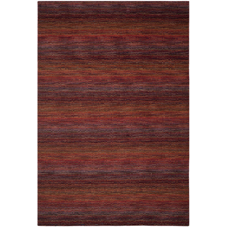 Hossain Hand Loomed Wool Striped Rug