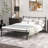 Curtisa Metal Platform Bed Frame with Headboard and Footboard No Boxspring Needed-1291823539