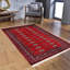 Tapis rouge rectangulaire unique de 4 pi 1 po x 6 pi Righley