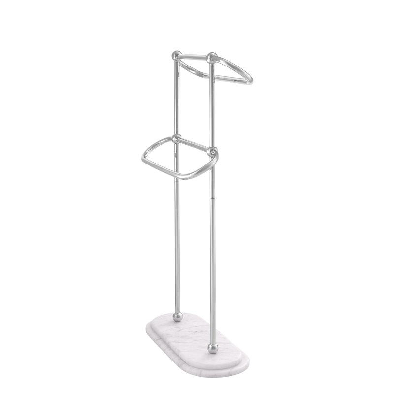 Lowell 2 Freestanding Towel Rack