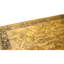 Hand Knotted Wool Oriental Area Rug in Gold And Black