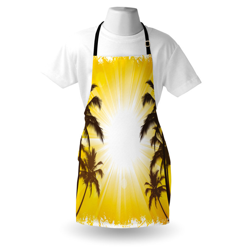 No Pattern Bib Apron