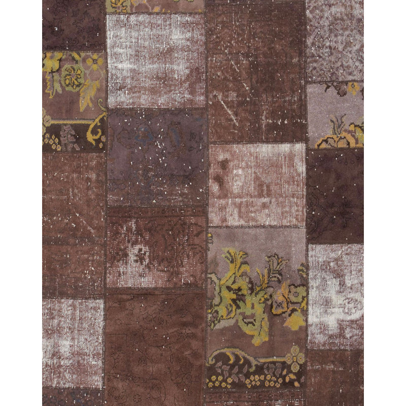 Tapis rétro patchwork turc