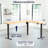 Adjustable Height Modular Steel Standing Desk-102434977-102434976