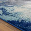 Tapis bleu abstrait Bellicent-356671142