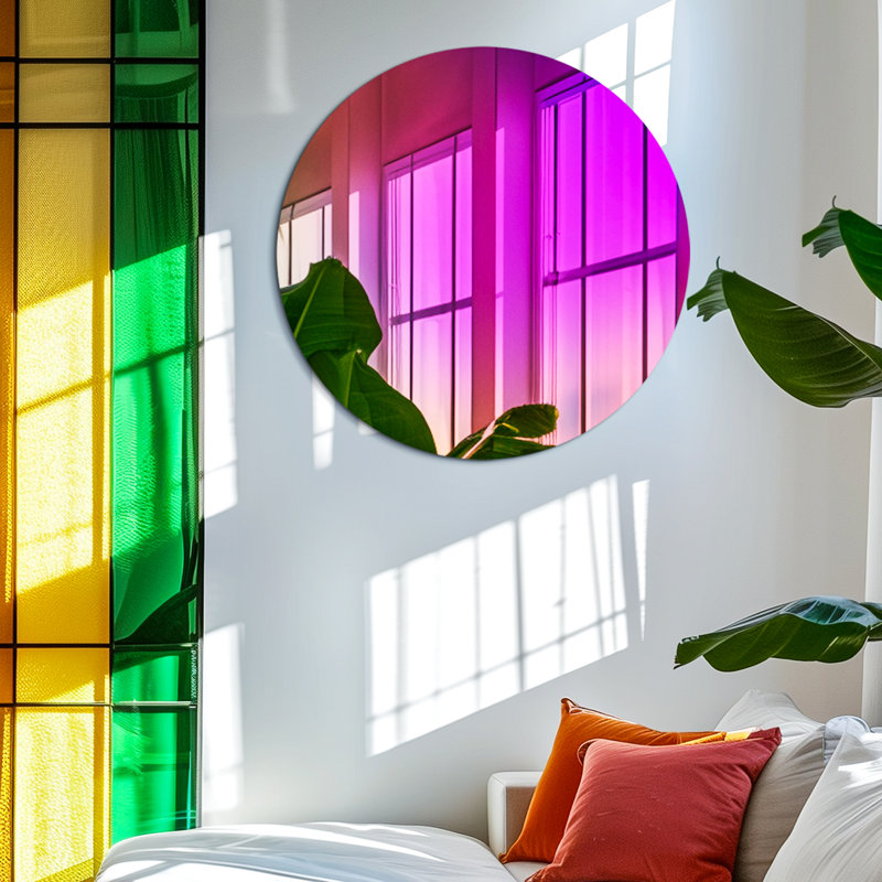 Chemesh Mirror, 66cm x 66cm, Round