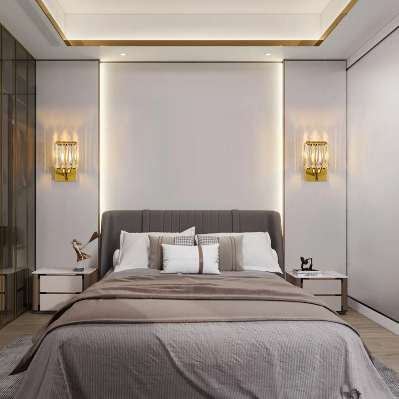 Arriel 2 - Pack Dimmable Bath Sconce, Gold