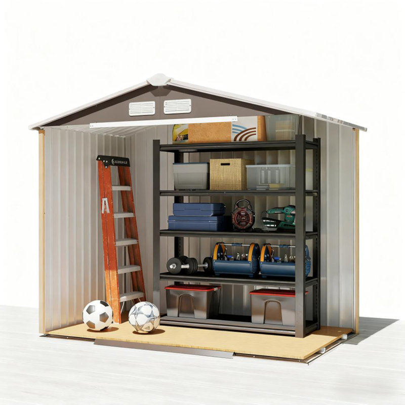  Remise de jardin - Solution extérieure durable, Gris