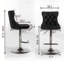 Ensemble de 2 tabourets de bar pivotants avec hauteur de siège réglable pour bistro et îlot de cuisine-119283979-119283973