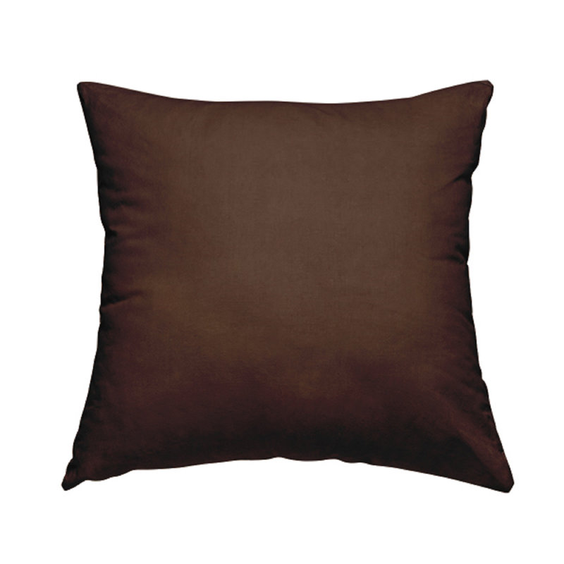 Delmus Square Cushion, 28cm H x 28cm W x 5cm D, Brown