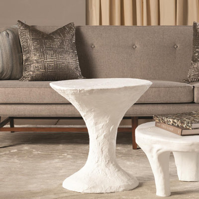 Primitive Accent Table-Soft White