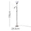 Hatton 176cm Torchiere Floor Lamp-267330044-267327744