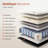 Upholstered Platform Bed, No Assembly Required Compression bed With Innerspring Mattress-389188042-389146169