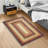 Machine Washable Area Rugs with Non-Slip Backing for Hallway Living Room Bedroom Kitchen and Laundry Room Vintage Carpet Low Pile Rug-1800619847