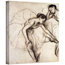 Trademark Fine Art 'Danseuse Debout Le Bras Droit Leve' Canvas Art by Edgar  Degas 