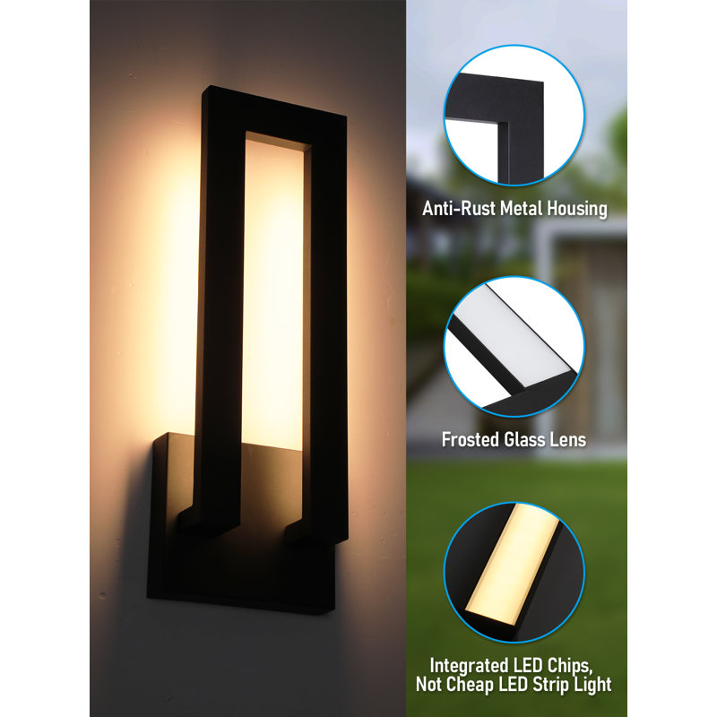 LED 5CCT Outdoor Wall Sconce